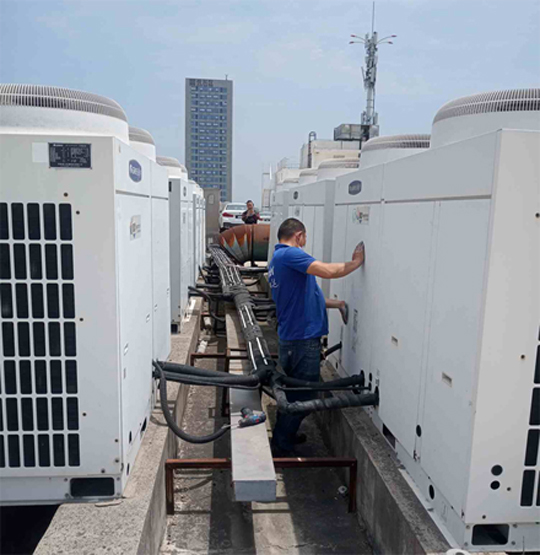 利津中央空调制热和不制冷系统维修方法